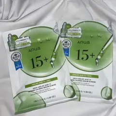 Anua Azelaic Acid 15 + CICA フェイスマスク 2枚入り