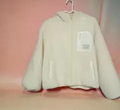 Lovetoxic フリースジャケット ホワイト