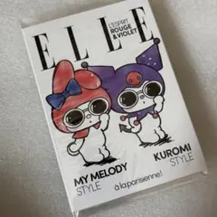 ELLE×マイメロディとクロミ　パタパタメモ