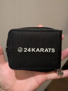 24KARATS カードケース ブラック