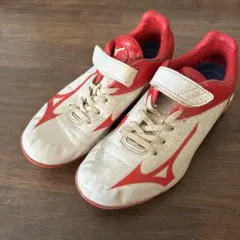 Mizuno スパイクシューズ ホワイト/レッド　23.5cm