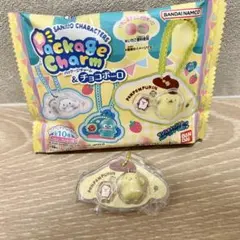 サンリオキャラクターズ　パッケージチャーム&チョコボーロ　ポムポムプリン　①