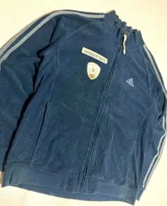希少デザイン y2k 00s adidas パイル生地 トラックジャケット