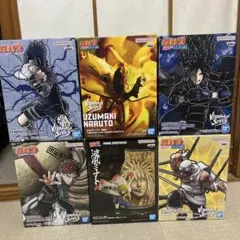 【6体セット】　NARUTO フィギュア　まとめ売り　詰め合わせ②