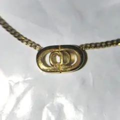 dior ネックレス ゴールド チェーン ロゴ シンプル ヴィンテージ