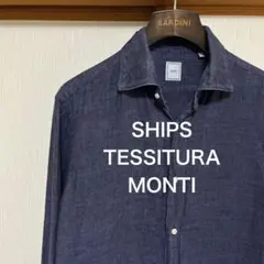 【美品】SHIPS TESSITURA MONTI ウォッシュド　リネンシャツのサムネイル