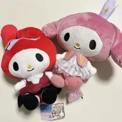 マイメロディ 昭和レトロ商店街 アンティーククイーン BIGぬいぐるみ