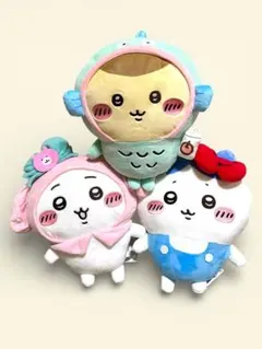 ちいかわ×サンリオキャラクターズBIGぬいぐるみ3種セット
