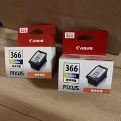Canon 純正インクBC-366 Color 2個セット PIXUSのサムネイル