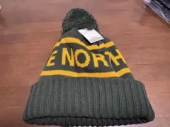新品未使用品　THE NORTH FACE ポンポン付きニット帽