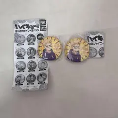 ハイキュー!! 月島蛍 2個セット 思い出シャイニー 缶バッジ