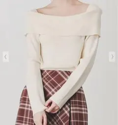 未使用！ハニーズ オフショルトップス