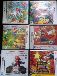 マリオテニス オープン６本セット
