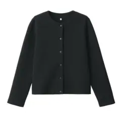 無印良品　◆　婦人　二重編みスウェットカーディガン