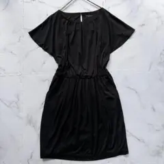 ✨美品✨23区　黒ビックサイズロングワンピース 3XL i927