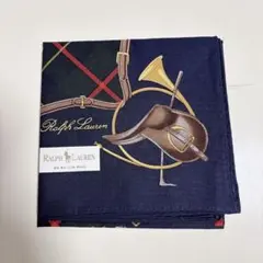 新品未使用 Ralph Lauren ハンカチ　チェック　ホルンのサムネイル
