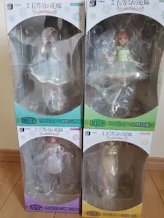 みんなのくじ　映画五等分の花嫁 フィギュア 4体セット