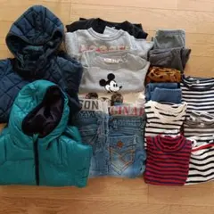 男の子まとめ売り１７点セット　100cm