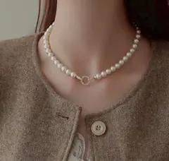 パールネックレス　シンプル　高見え　10mm 結婚式 入学式 卒業式 フォーマル