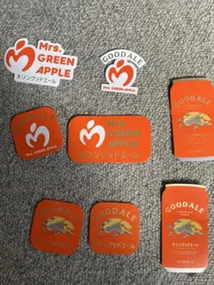 キリングッドエール✕Mrs. GREEN APPLE ステッカーセット　コンプ