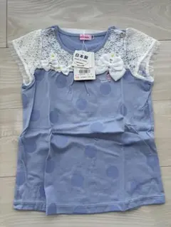 MIKI HOUSE ライトブルー Tシャツ 110