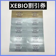 ゼビオ XEBIO 株主優待 割引券 20%券×2枚 10%券×8枚 未使用品