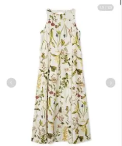 新品　ミラオーウェン ボタニカルプリントワンピース
