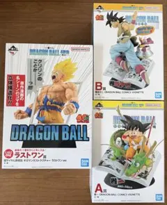 一番くじ ドラゴンボール　40周年 フィギュア　A賞　B賞　ラストワン賞　セット