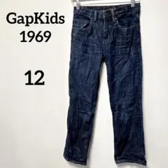 早い者勝ち✨GapKids 1969 【12】キッズ デニム ダークブルー