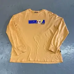 Lサイズ NERDY ロンT ビンテージ　オレンジ　韓国ブランドのサムネイル