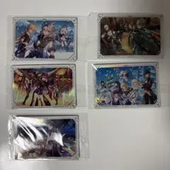 原神ウエハース2 シール　5点