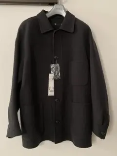 新品タグ付　ジルサンダーコラボ　ユニクロ＋J オーバーサイズシャツジャケット　M