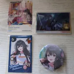 学園アイドルマスター 学マス 初星音楽祭 月村手毬 缶バッジ チェキ風カード