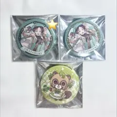 うらたぬき ハロパ 缶バッジ