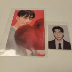 ateez シーグリ　サン　トレカ　id フォト