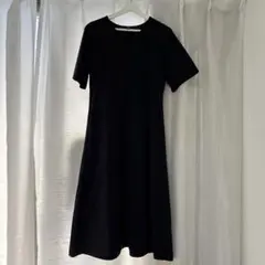 UNIQLO ネイビー半袖ワンピース