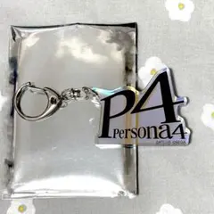 P30th タイトルロゴ アクリルキーホルダー ペルソナ4 (無印)
