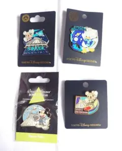 ディズニー スペースマウンテン ピンバッジ