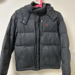 Polo by Ralph Lauren 黒ダウンジャケット150サイズ