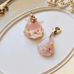 めんだこチャーム フラワーシリーズ サクラ