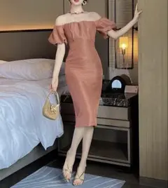 ひざ丈オールシーズンドレス♪お出かけ,女子会,デート,パーティーに最適