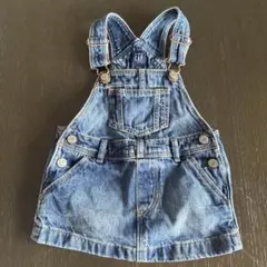 baby GAP デニム ジャンパースカート