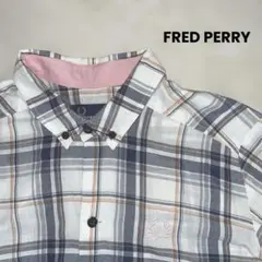 FRED PERRY フレッドペリー　長袖シャツ　ボタンシャツ　シャツ　チェックのサムネイル