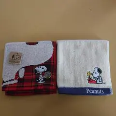 スヌーピー タオルハンカチ2点セット