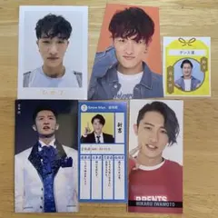 Wink up 2025年1月号 SnowMan 岩本照 厚紙 デタカ