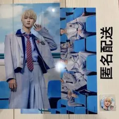 M!LK アオノオト クリアポスター 缶バッジ 集合&曽野舜太 セット 匿名配送