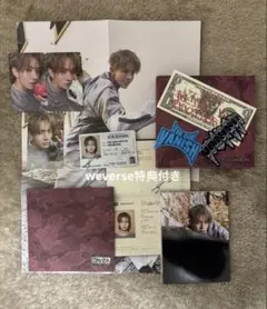 ENHYPEN THE SIN:VANISH ヒスン 封入 weverse