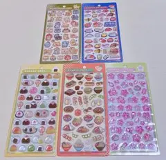 ボンボンドロップシール 和柄 5点セット