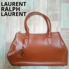 RALPH LAURENT　ラルフローレン　トートバッグ　ブラウン　レザー　本革のサムネイル