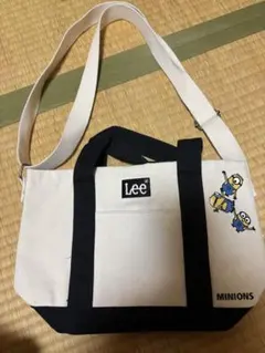 Lee Minions 2way トートバッグ ショルダー　ミニオン　未使用黒のサムネイル